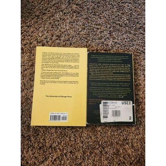 Derek Bickerton Books on Language - Picture 3 of 3